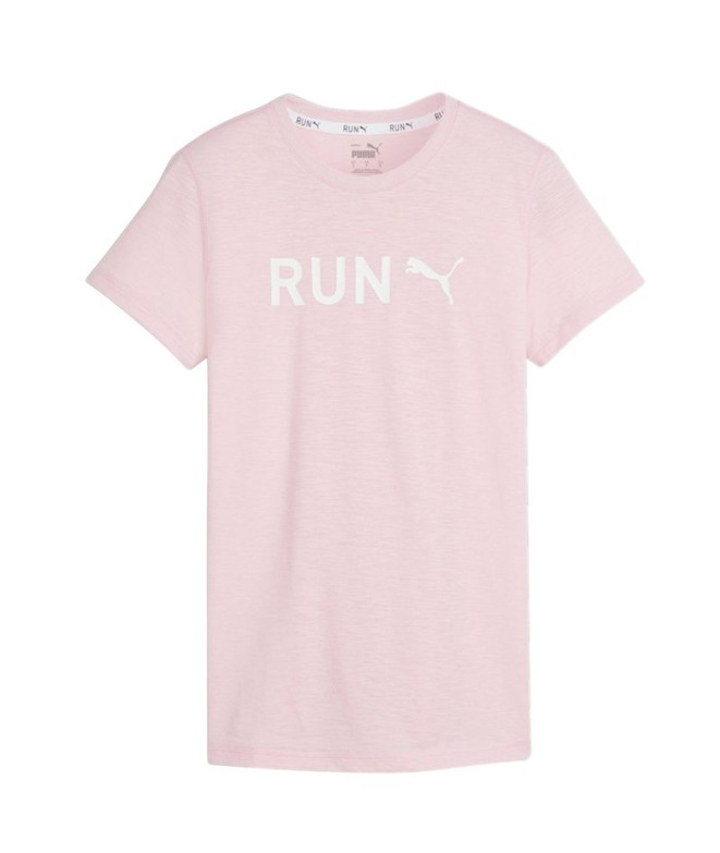 T-shirt Running by Puma Femmes Graphic Purple Femme