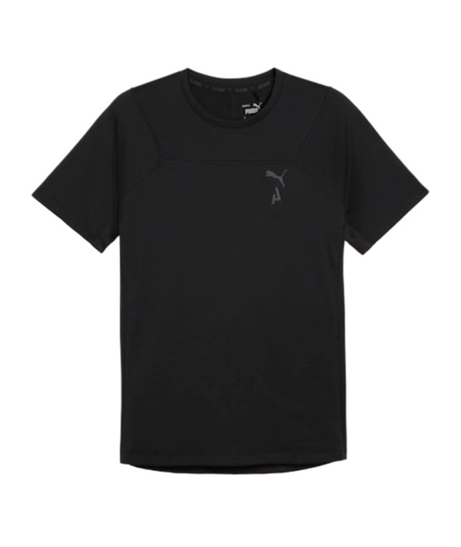 Camiseta de Running Puma Seasons Hombre Negro