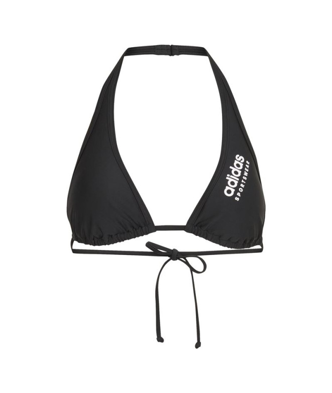 Bikini de Natación adidas Neckholder Mujer Negro