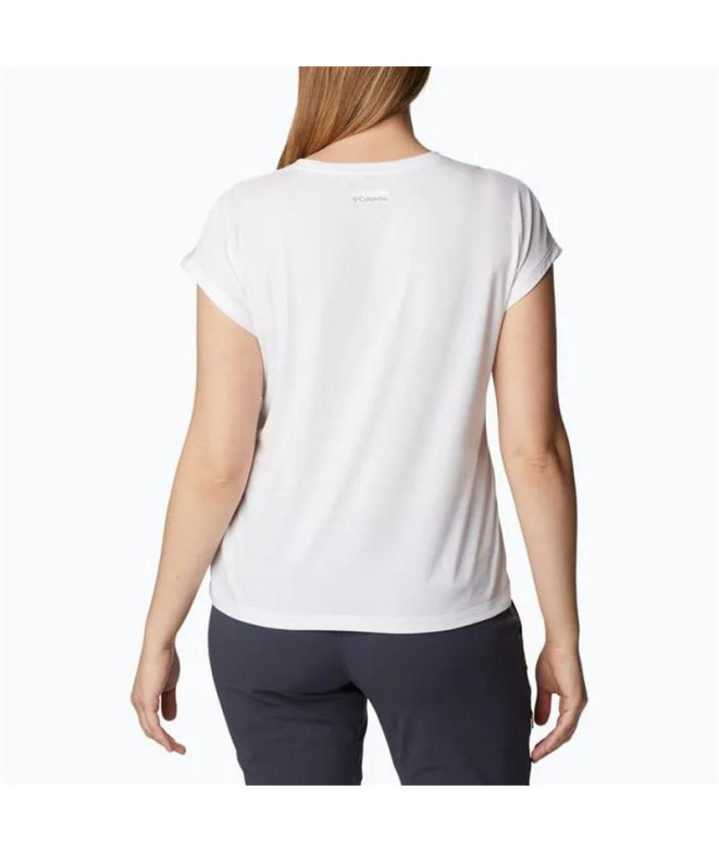 Camiseta Columbia Boundless Trek™ Mulher Branco