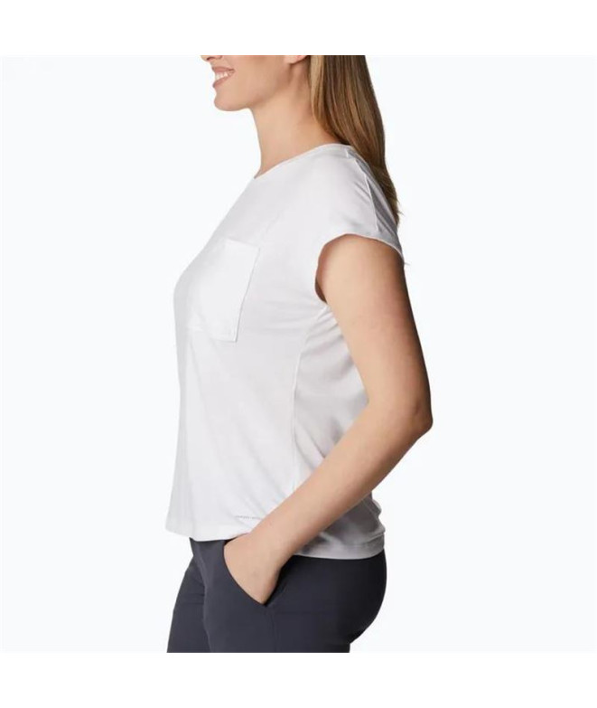Camiseta Columbia Boundless Trek™ Mulher Branco