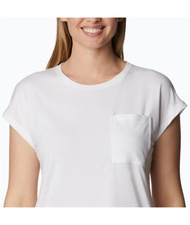 Camiseta Columbia Boundless Trek™ Mulher Branco
