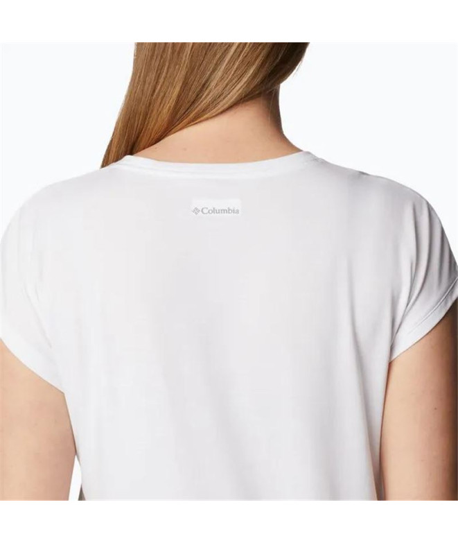Camiseta Columbia Boundless Trek™ Mulher Branco