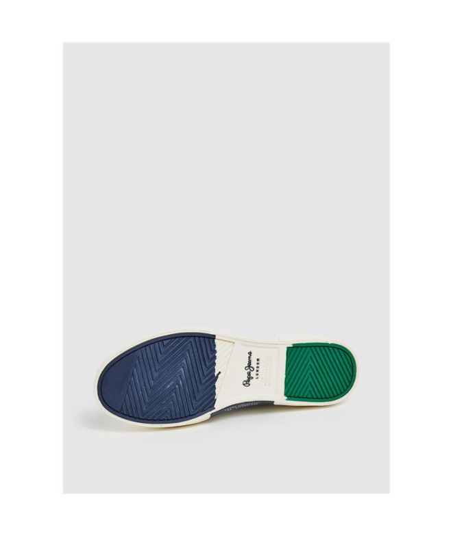Zapatillas Pepe Jeans Kenton Serie Hombre Blanco