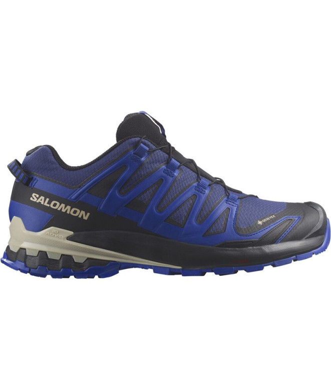 Sapatilhas de Trail Salomon XA Pro 3D V9 GoreTex Azul Homem