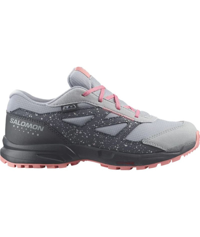 Chaussures de Montagne Salomon Outway Climasalomon Gris/Rose Enfant