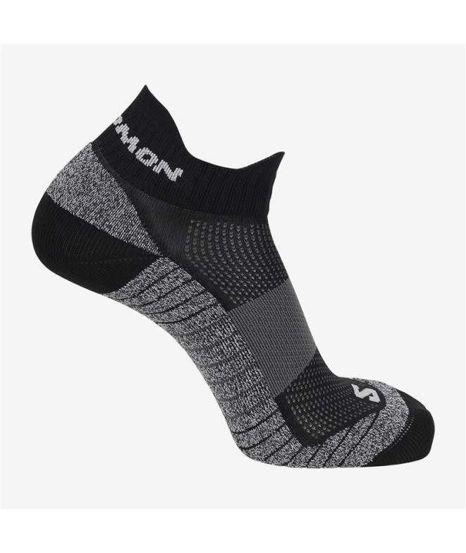 Chaussettes de Running Salomon Cheville 2-Pack-Noir-blanc