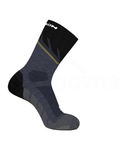 Chaussettes Salomon Speedcross Crew Noir
