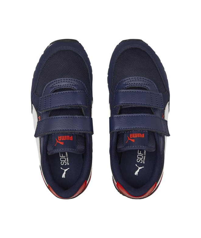 Sapatilhas Puma ST Runner V3 Infantil Marinho