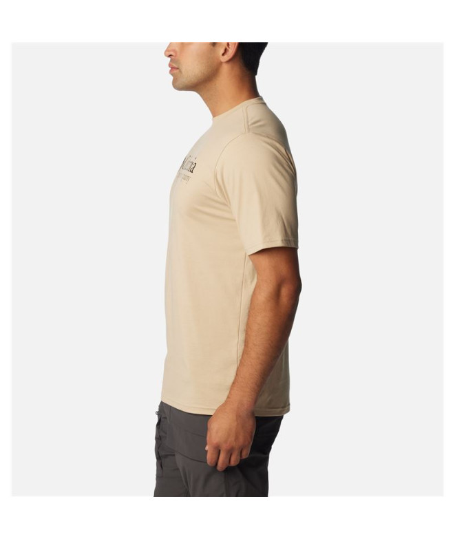 Camiseta Columbia CSC Basic Logo™ Hombre Marrón