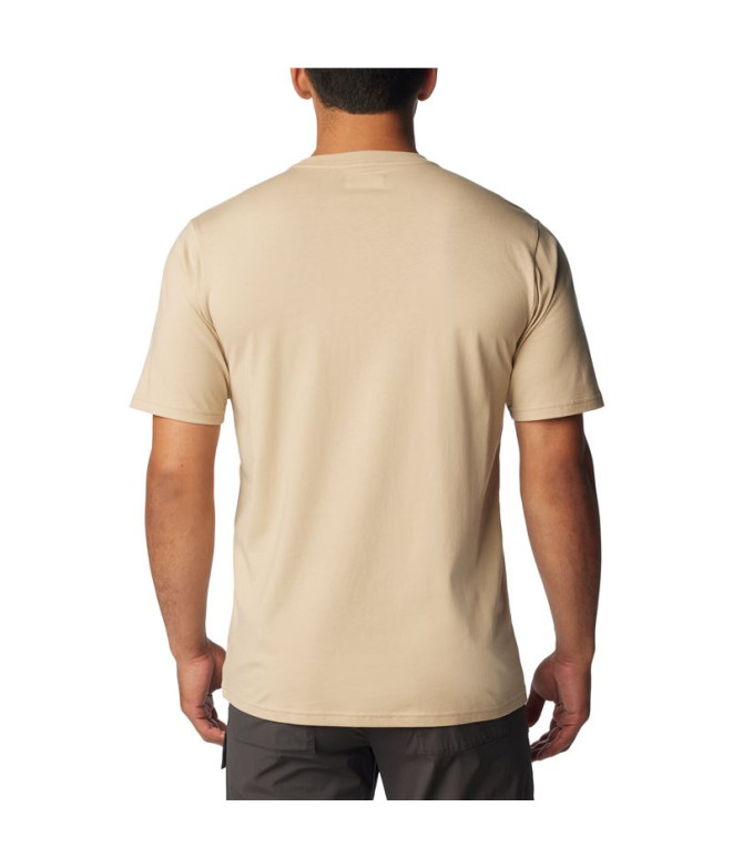 Camiseta Columbia CSC Basic Logo™ Hombre Marrón