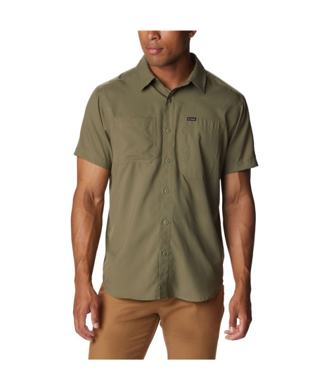 Camisa Columbia Silver Ridge™ Utility Lite Homem Verde