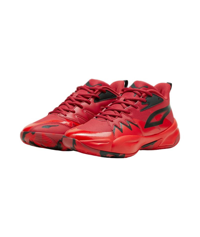 Chaussures basket-ball de Puma Genetics Club Red
