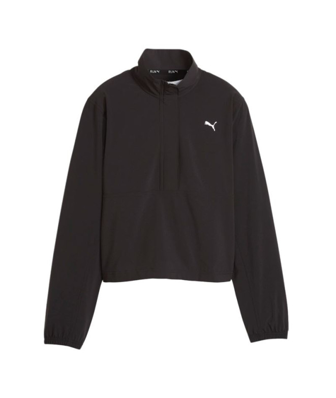 Veste Running Femme by Puma Run Evolve Woven Noir