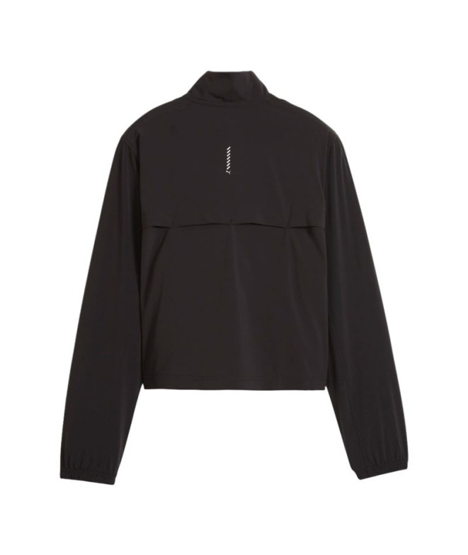 Veste Running Femme by Puma Run Evolve Woven Noir