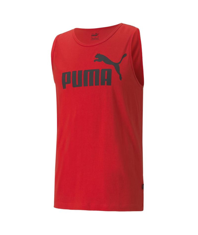 Camiseta Puma Essentials Tank Hombre Rojo