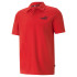 Polo Homme Puma Essentials Pique Rouge