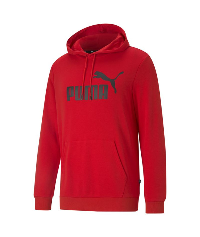 Sudadera Puma Essentials Big Logo Hoodie TR Hombre Rojo
