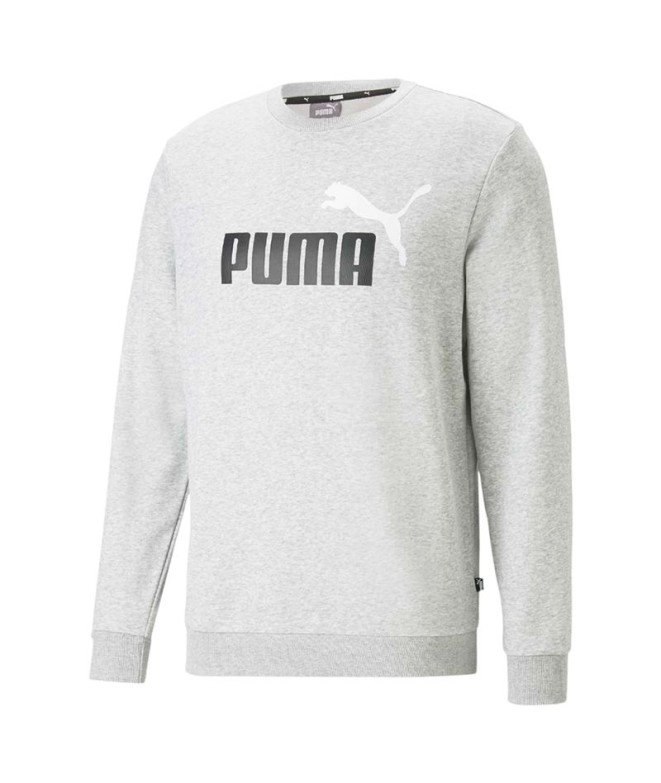 Moletom Homem Puma Essentials+ 2 Col Cinzento Grande