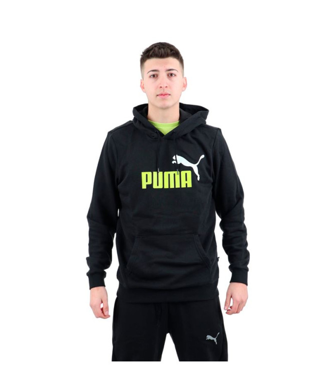 Moletom Homem Puma Essentials+ 2 Col Grande Preto