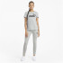 Camiseta Puma Essentials Logo Mujer Gris