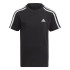 Camiseta adidas Essentials 3 Band Infantil Preto