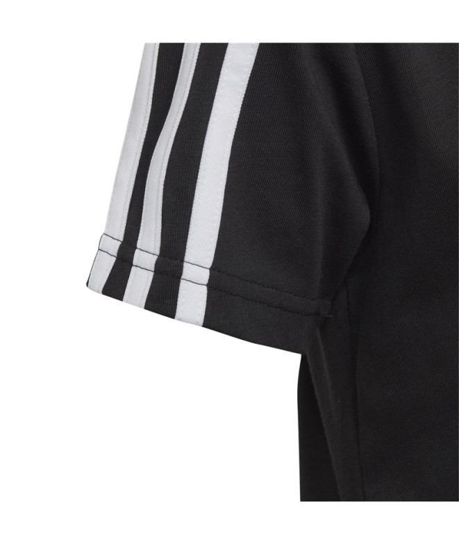 Camiseta adidas Essentials 3 Band Infantil Preto