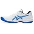 Sapatilhas de Tênis ASICS Gel-Game 9 Clay/Oc Homem Branco/Azul