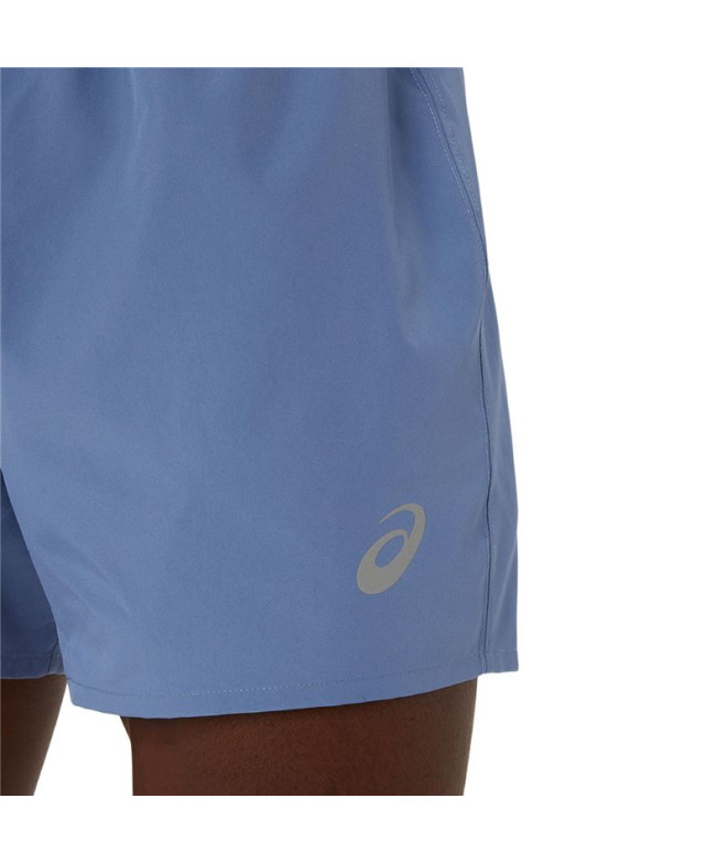 Calça by Running ASICS Core 5In Short Homem Blue