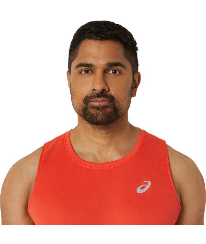 Camiseta de Running ASICS Core Singlet Hombre Rojo