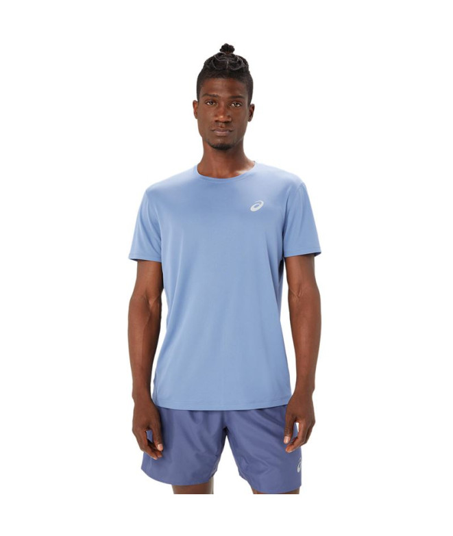 Camiseta by Running ASICS Core Ss Top Homem Blue