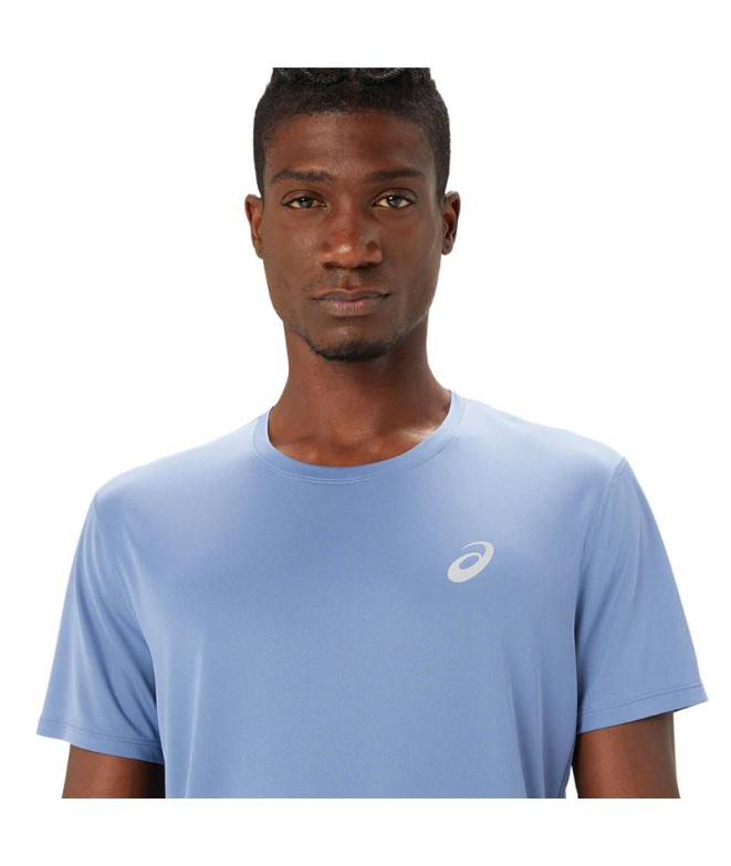 Camiseta by Running ASICS Core Ss Top Homem Blue