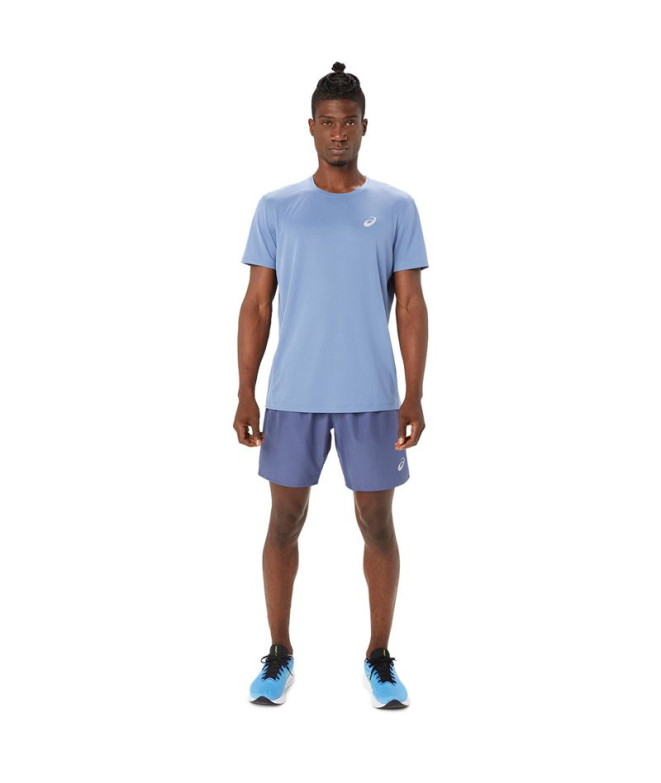 Camiseta by Running ASICS Core Ss Top Homem Blue