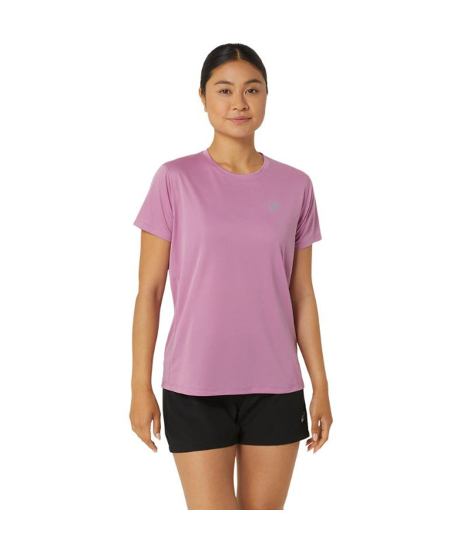 Camiseta de Running ASICS Core Ss Top Mujer Morado