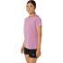 Camiseta de Running ASICS Core Ss Top Mulher Roxo