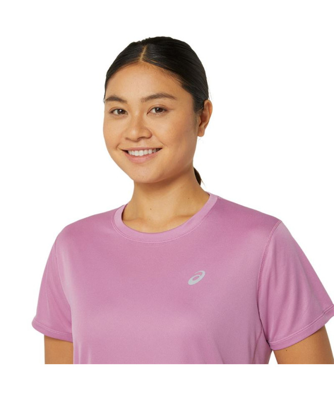 Camiseta de Running ASICS Core Ss Top Mujer Morado
