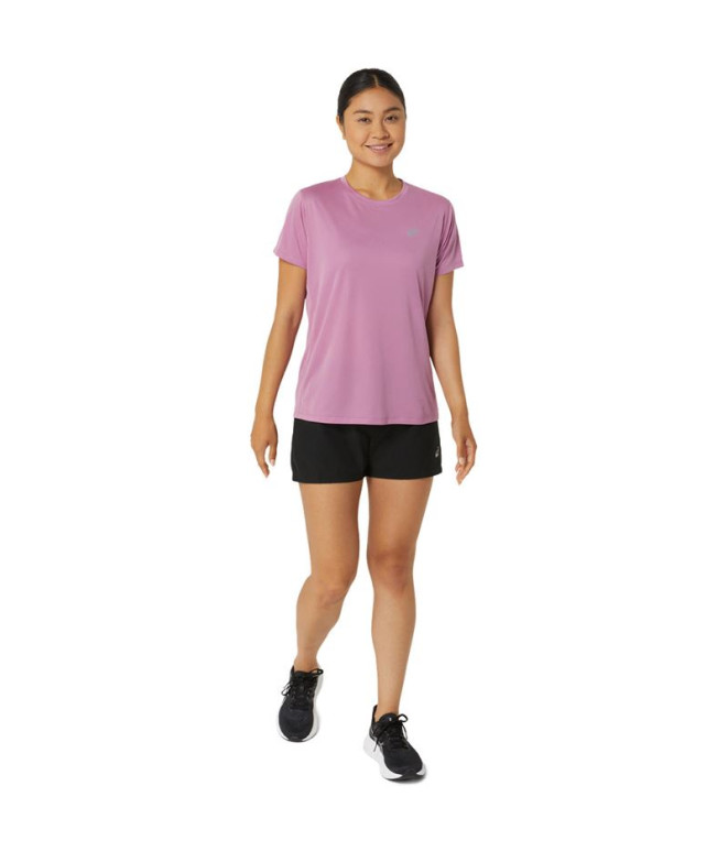 Camiseta de Running ASICS Core Ss Top Mujer Morado