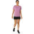 Camiseta de Running ASICS Core Ss Top Mulher Roxo