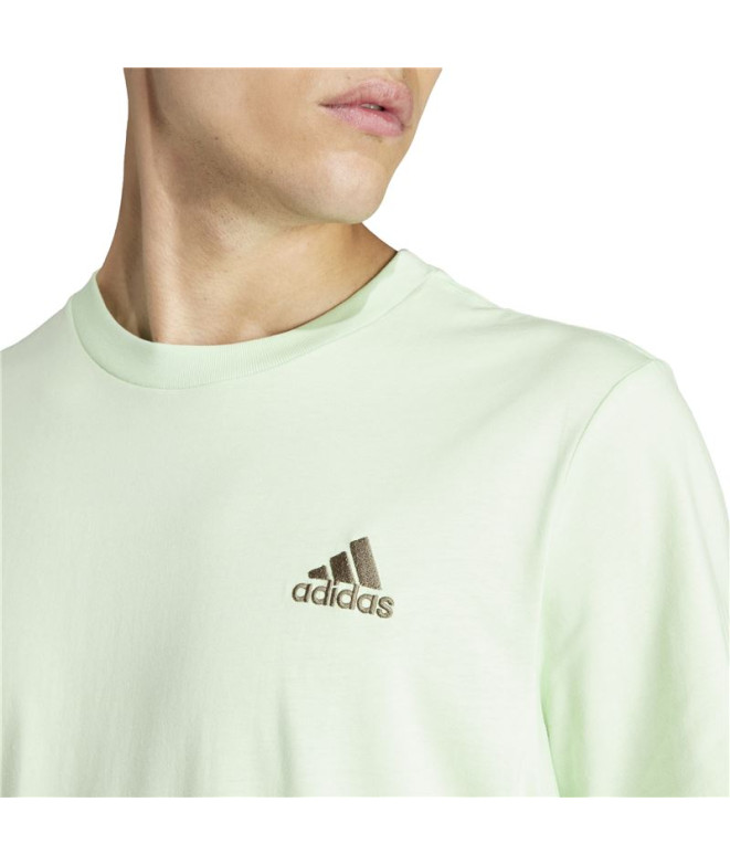 Camiseta adidas Sl  Homem Verde