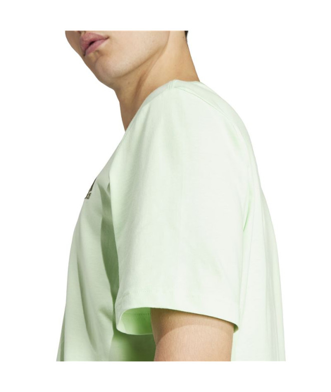 Camiseta adidas Sl  Homem Verde