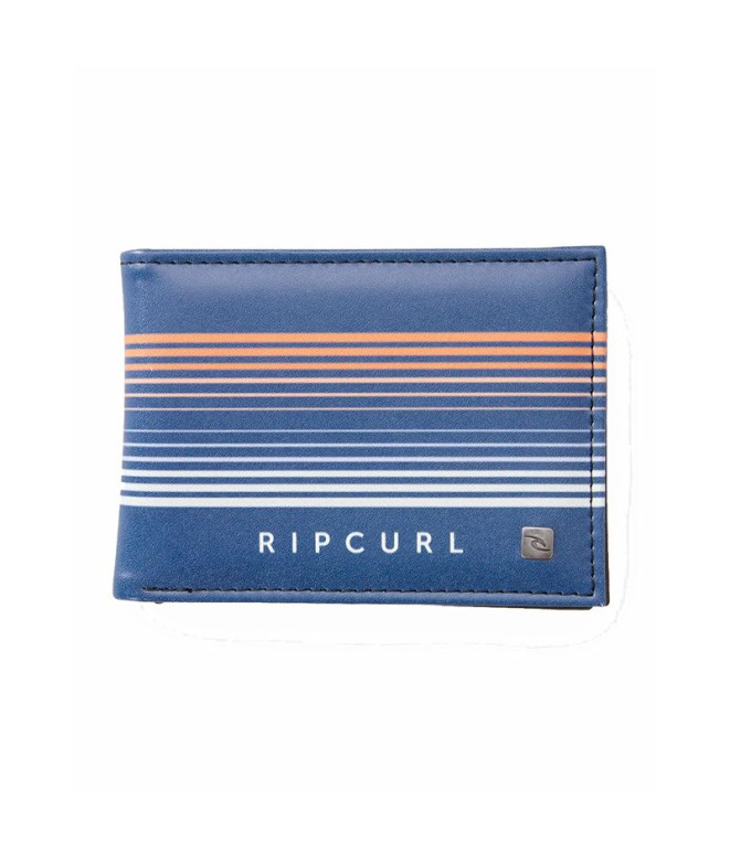 Carteira Rip Curl Combo Pu Slim Homem Marinha/Laranja