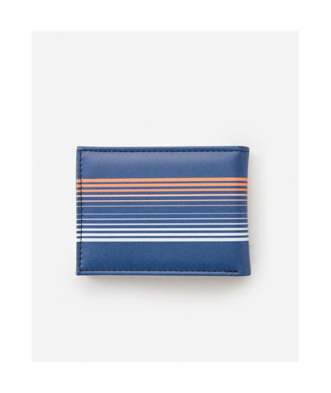 Cartera Rip Curl Combo Pu Slim Hombre Navy/Naranja