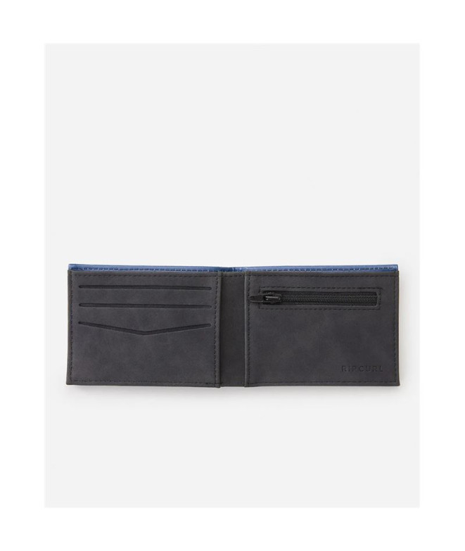 Cartera Rip Curl Combo Pu Slim Hombre Navy/Naranja