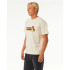 Camiseta Rip Curl Casual Revival Mumma Homem Branco Vintage