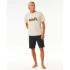 Camiseta Rip Curl Casual Revival Mumma Homem Branco Vintage