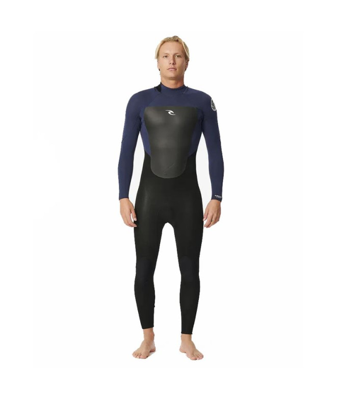 Néoprène de Surf Rip Curl Omega 4/3 Homme Noir Bleu