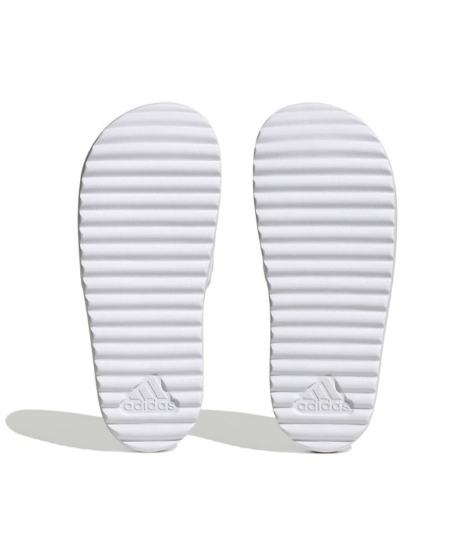 Tongs adidas Adilette Platform Femme Blanc