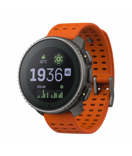 Suunto Vertical Titanium Solar negro pulsómetros con gps