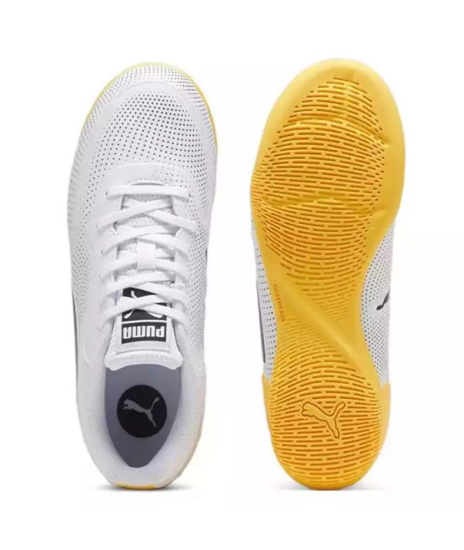 Chaussures de futsal Puma TRUCO II Enfant Blanc...