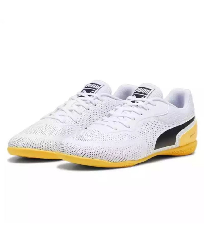 Chaussures de futsal Puma TRUCO II Enfant Blanc...